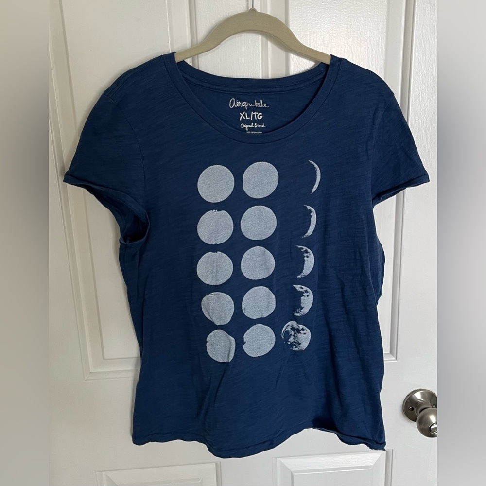 Aeropostale Moon Phases XL Tee